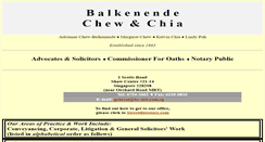 Desktop Screenshot of bc-law.com.sg